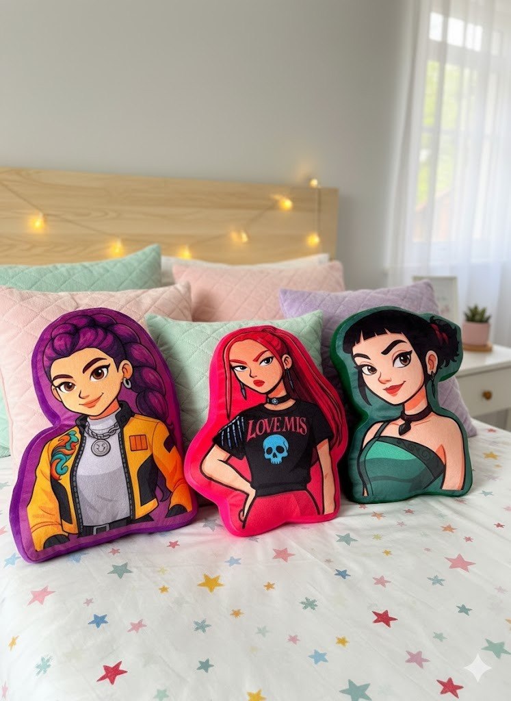 almohada de las guerreras kpop